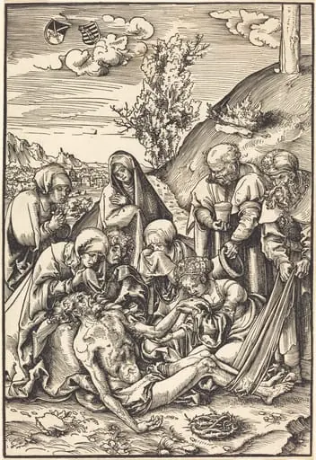 The Lamentation, by Lucas Cranach the Elder