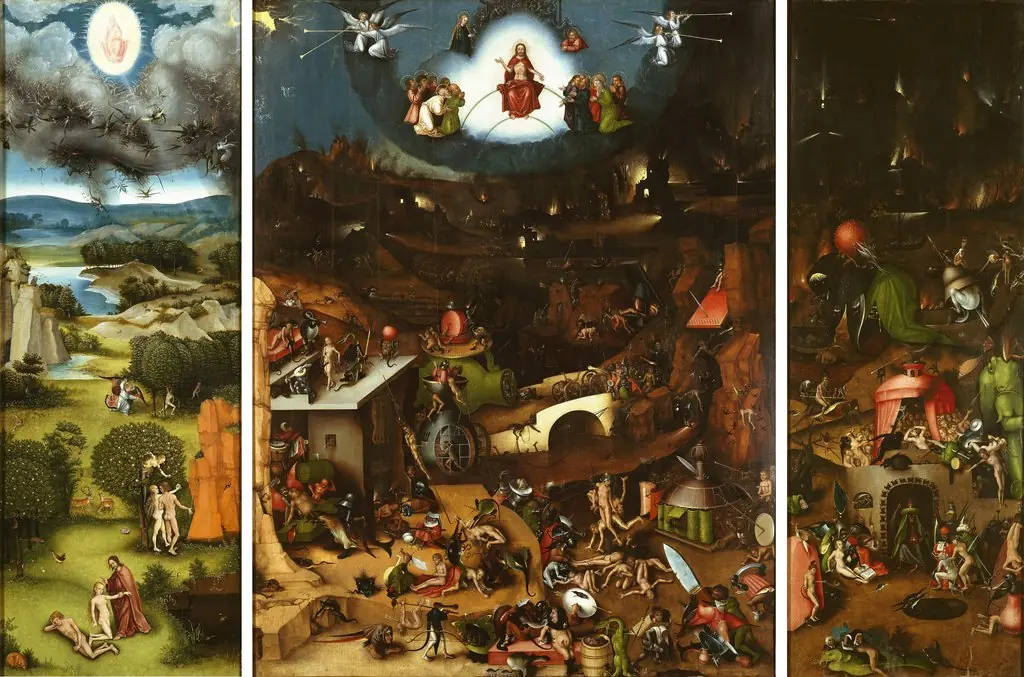 The Last Judgement, by Lucas Cranach the Elder