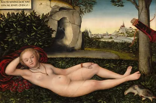 The Nymph of the Spring, by Lucas Cranach the Elder