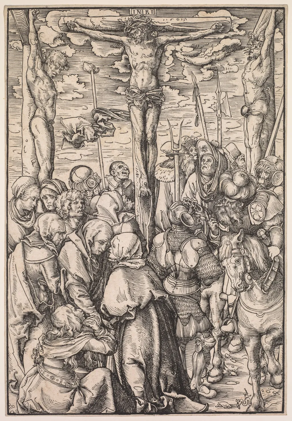 The Passion: Crucifixion, by Lucas Cranach the Elder, 1509
