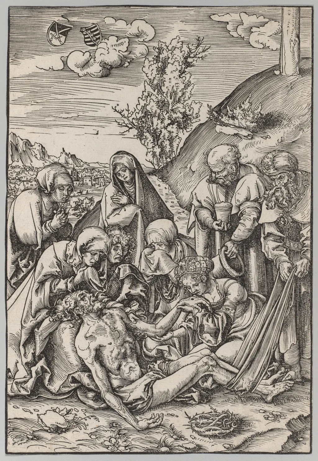 The Passion: The Lamentation, by Lucas Cranach the Elder, 1509