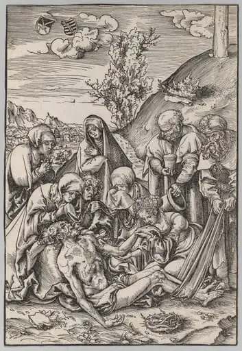 The Passion: The Lamentation, by Lucas Cranach the Elder