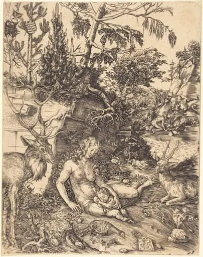 The Penance of Saint John Chrysostom, by Lucas Cranach the Elder