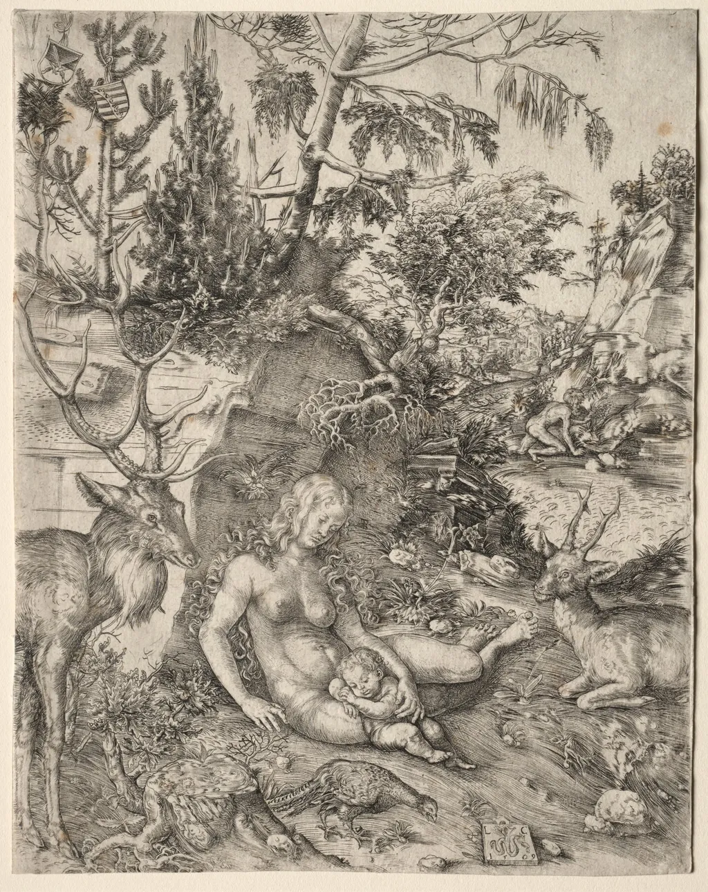 The Penance of St. John Chrysostom, by Lucas Cranach the Elder, 1509