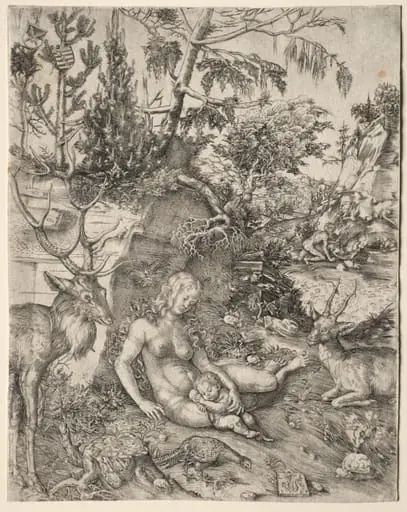 The Penance of St. John Chrysostom, by Lucas Cranach the Elder