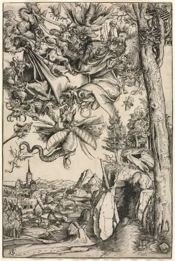 The Temptation of St. Anthony, by Lucas Cranach the Elder