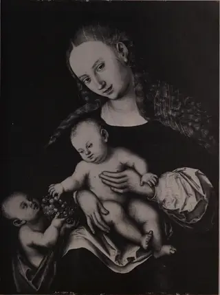 The Virgin and Child with the Infant St John, by Lucas Cranach the Elder, 1522