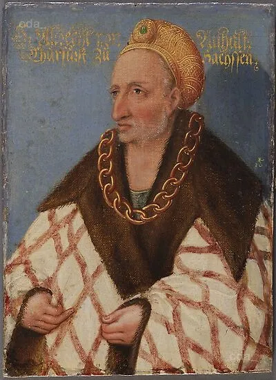 Albrecht I., Duke, son of Bernhard, died 1261, by Lucas Cranach the Younger, unspecified