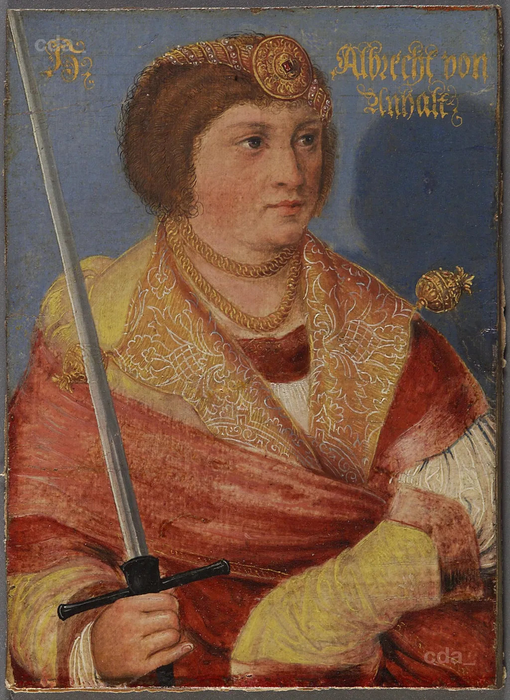Albrecht III., Elector, son of Wenzeslaus, died 1422, by Lucas Cranach the Younger, unspecified