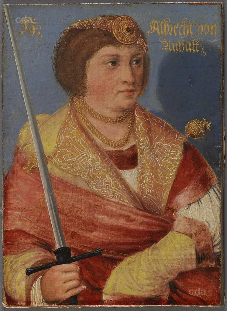Albrecht III., Elector, son of Wenzeslaus, died 1422, by Lucas Cranach the Younger