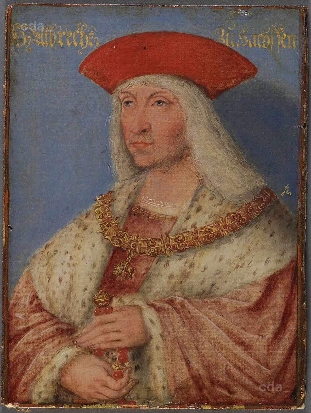 Albrecht the Bold, son of Friedrich II., died 1500, by Lucas Cranach the Younger, unspecified