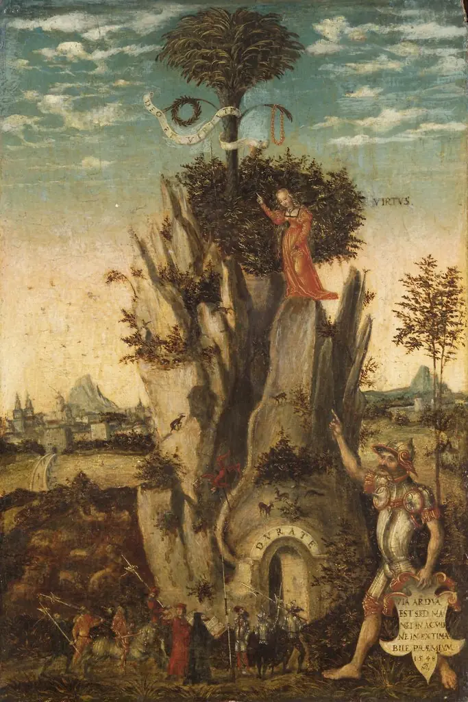 Allegory of Virtue, by Lucas Cranach the Younger