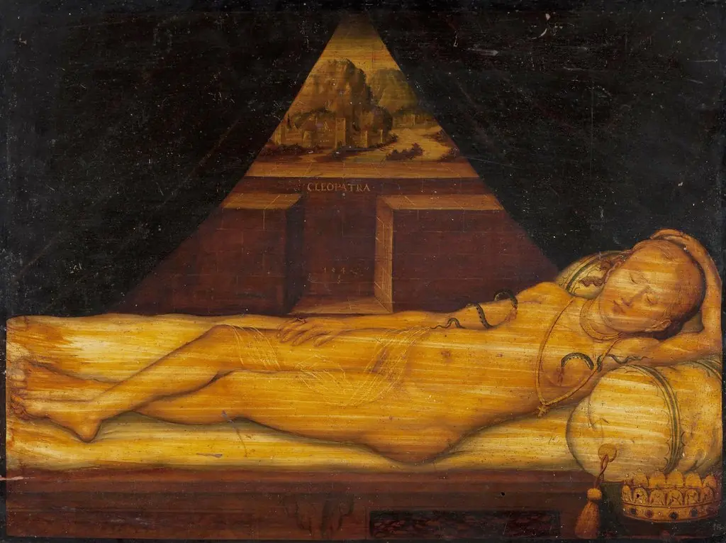 Cleopatra, by Lucas Cranach the Younger