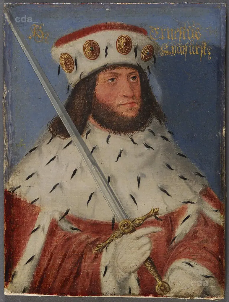 Ernst, son of Friedrich II., died 1486, by Lucas Cranach the Younger