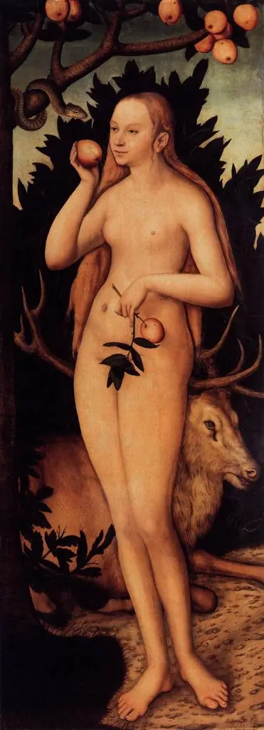Eve, by Lucas Cranach the Younger