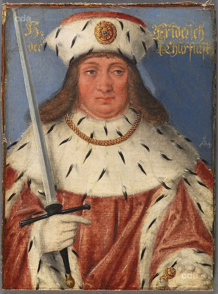 Friedrich I. the Strict, son of Friedrich the Brave of Meissen and Thuringia, died 1428, by Lucas Cranach the Younger