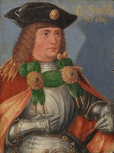 Heinrich the Lion, Duke, grandson of Heinrich the Black, died 1195, by Lucas Cranach the Younger, unspecified