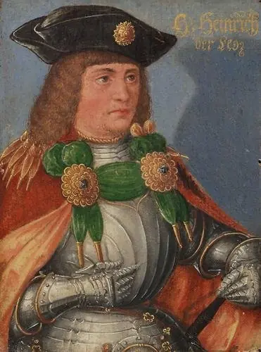 Heinrich the Lion, Duke, grandson of Heinrich the Black, died 1195, by Lucas Cranach the Younger