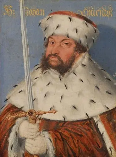 Johann the Steadfast, son of Duke Ernst, died 1532, by Lucas Cranach the Younger