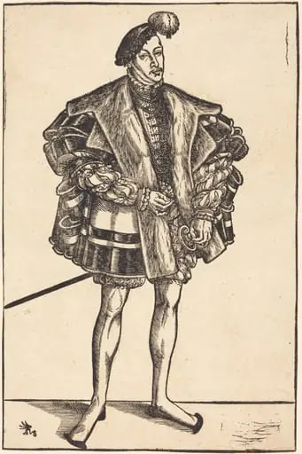 John William, Duke of Saxe-Coburg, by Lucas Cranach the Younger