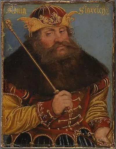 King Siegreich, by Lucas Cranach the Younger