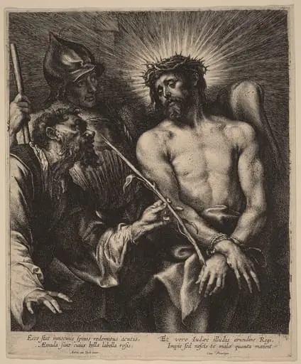 Christ Crowned with Thorns, by Lucas Emil Vorsterman