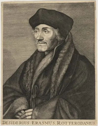 Desiderius Erasmus, by Lucas Emil Vorsterman