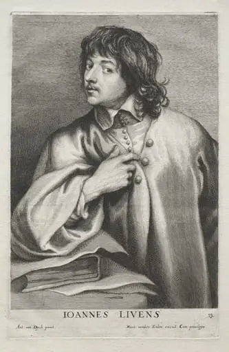 Jan Lievens, by Lucas Emil Vorsterman