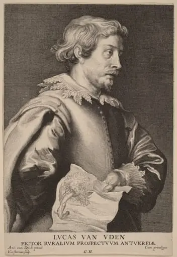 Lucas van Uden, by Lucas Emil Vorsterman