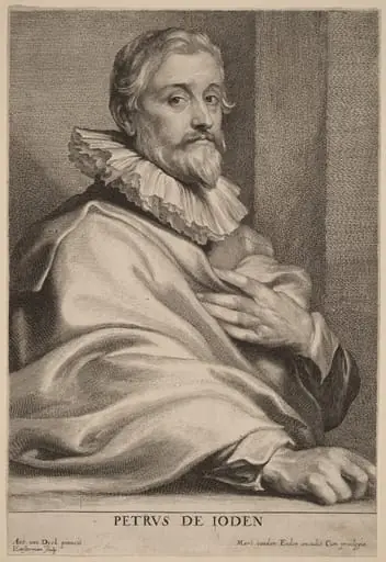 Pieter de Jode the Elder, by Lucas Emil Vorsterman
