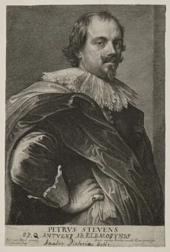 Portrait of Peter Stevens, by Lucas Emil Vorsterman