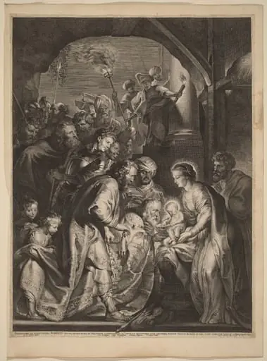 The Adoration of the Magi, by Lucas Emil Vorsterman
