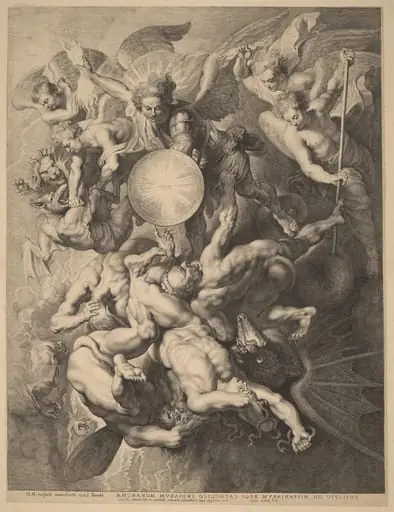 The Fall of the Rebel Angels, by Lucas Emil Vorsterman