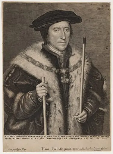 Thomas Howard, Third Duke of Norfolk, by Lucas Emil Vorsterman