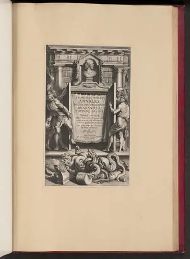Title Page for Franciscus van Haer, Annales Ducum seu Principum Brabantiae, III, by Lucas Emil Vorsterman, 1623