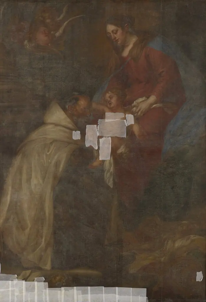 Madonna Appears to Saint Simon Stock, by Lucas Franchoys the Younger