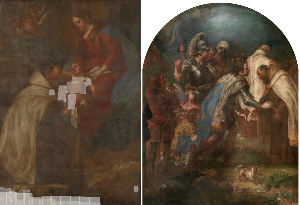 The Virgin and Child in a Glory of Angels, by Lucas Franchoys the Younger