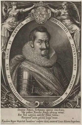 Christian IV of Denmark, by Lucas Kilian