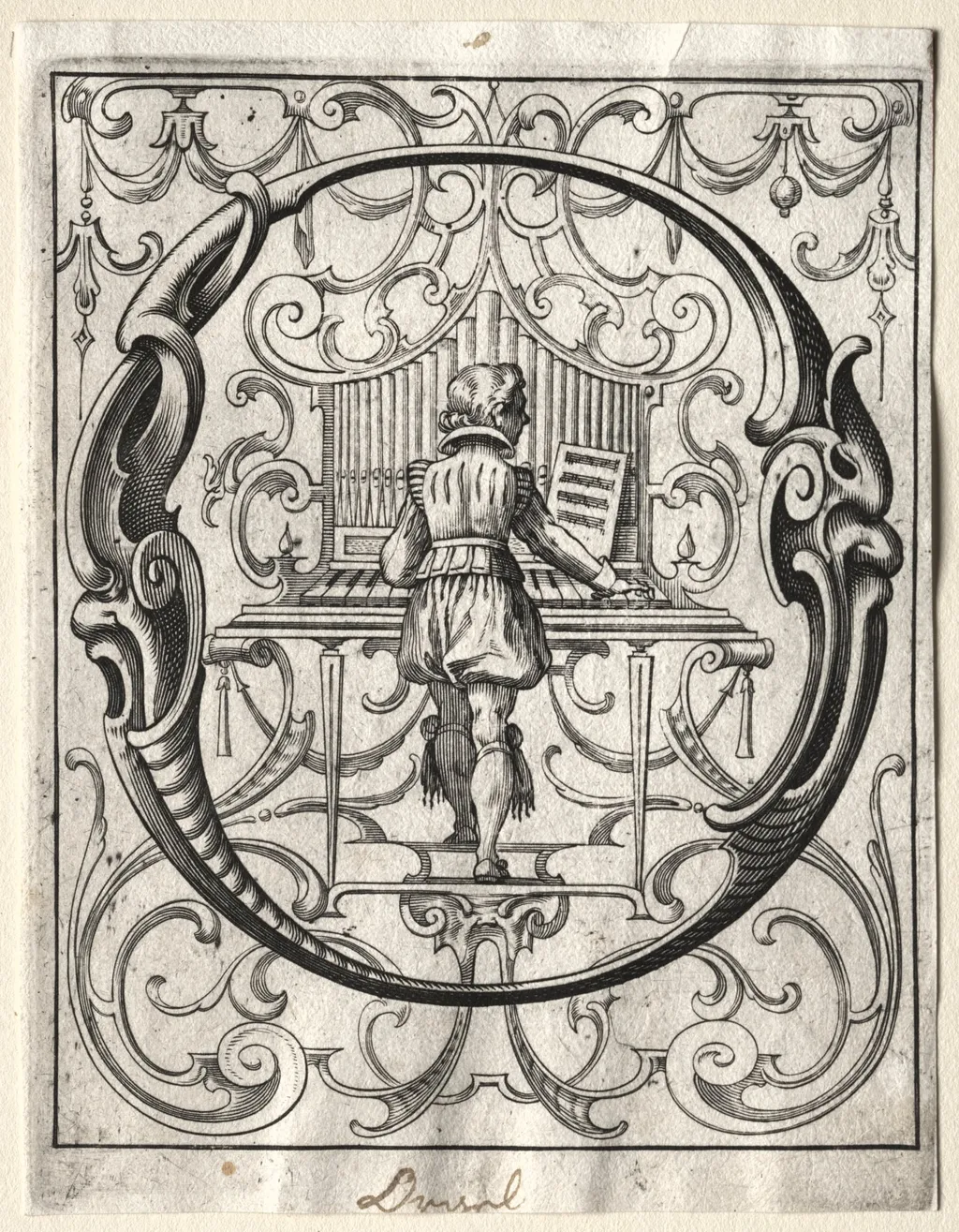 New ABC Booklet: O, by Lucas Kilian, 1627