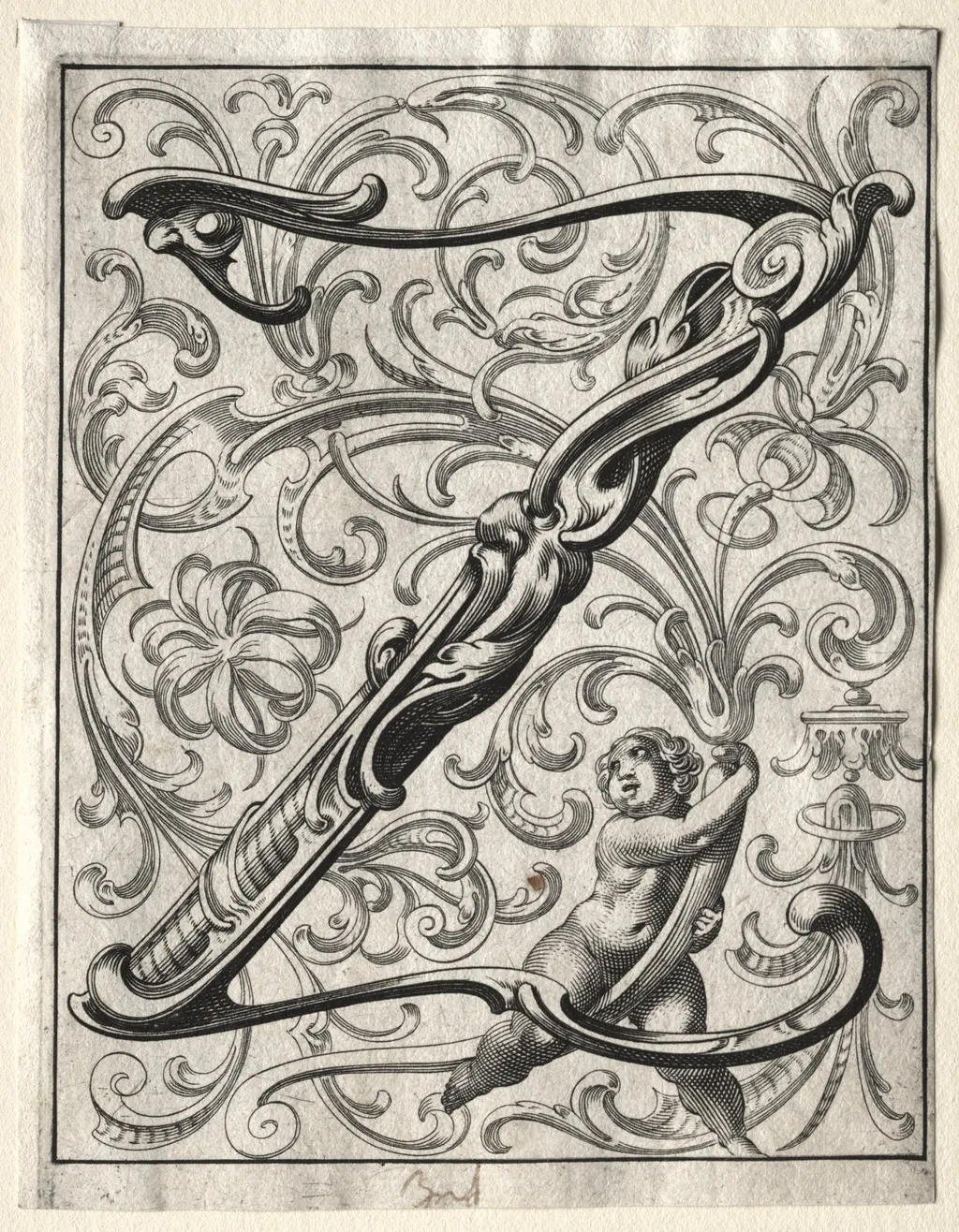 New ABC Booklet: Z, by Lucas Kilian, 1627