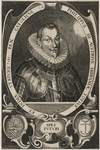 Philip III, King of Spain, by Lucas Kilian