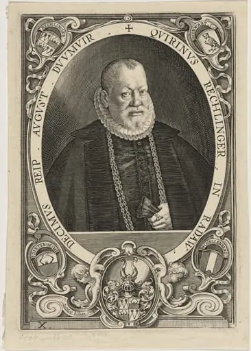 Quirinus Rechlinger, by Lucas Kilian
