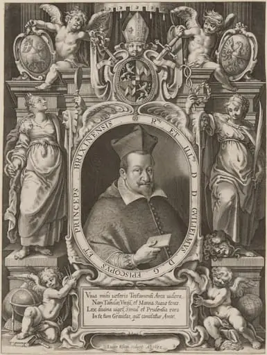 William von Welsberg, Archbishop of Brixen, by Lucas Kilian