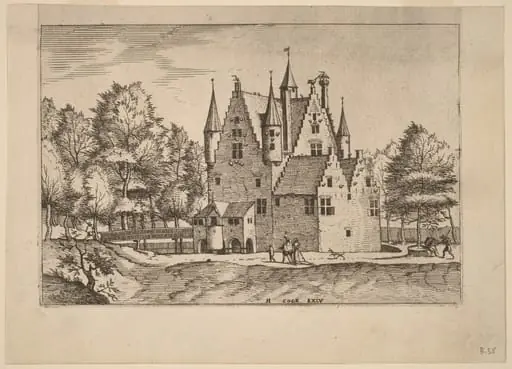 Castle, by Lucas van Doetechum