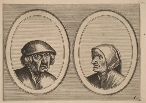 "Dirck Domp" and "Zeedighe Kniertje", by Lucas van Doetechum