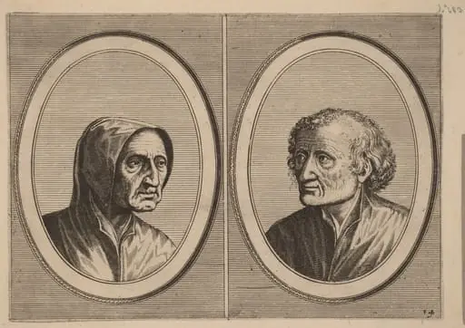 "Erlijcke Lyn" and "Snoepighe Steeve", by Lucas van Doetechum