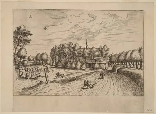 Farm, by Lucas van Doetechum