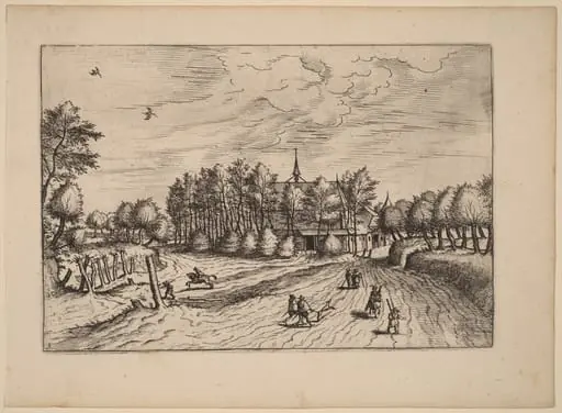 Farm, by Lucas van Doetechum