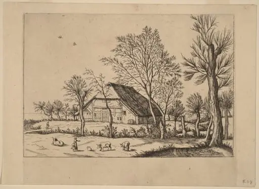 Farm, by Lucas van Doetechum