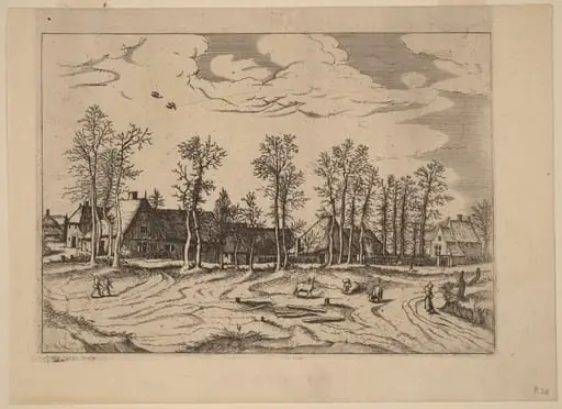 Farms, by Lucas van Doetechum